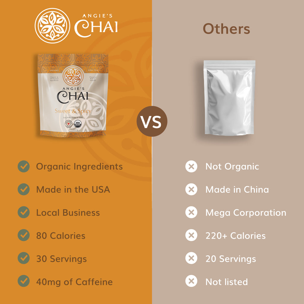 Angie's Chai Sweet & Spicy Instant Chai Powder