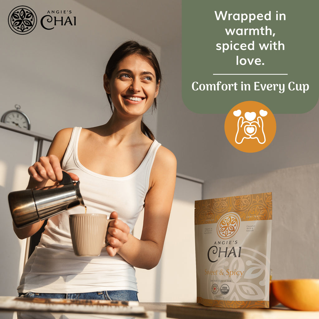 Angie's Chai Sweet & Spicy Instant Chai Powder